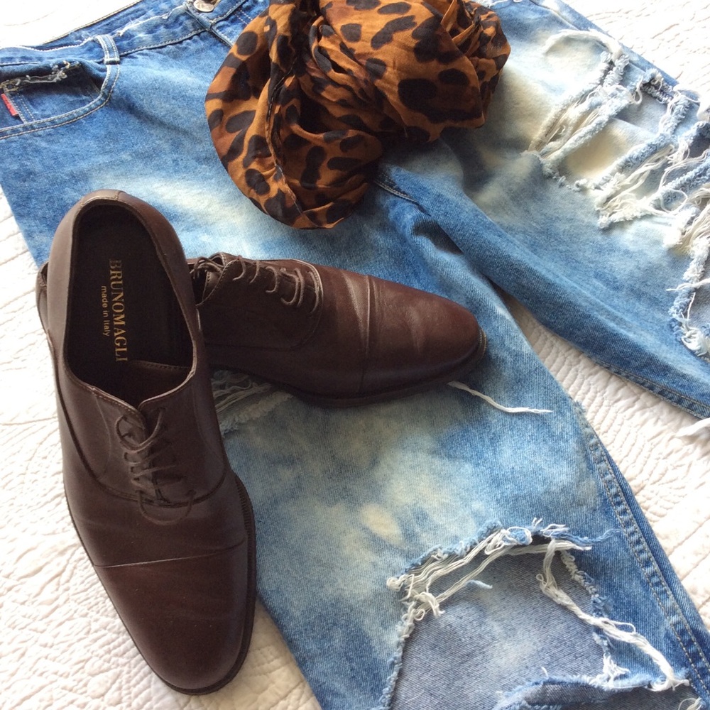 Chocolate Brown Oxford